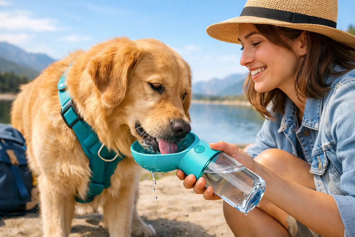 Portable Dog Water Bottle Travel Made Easy