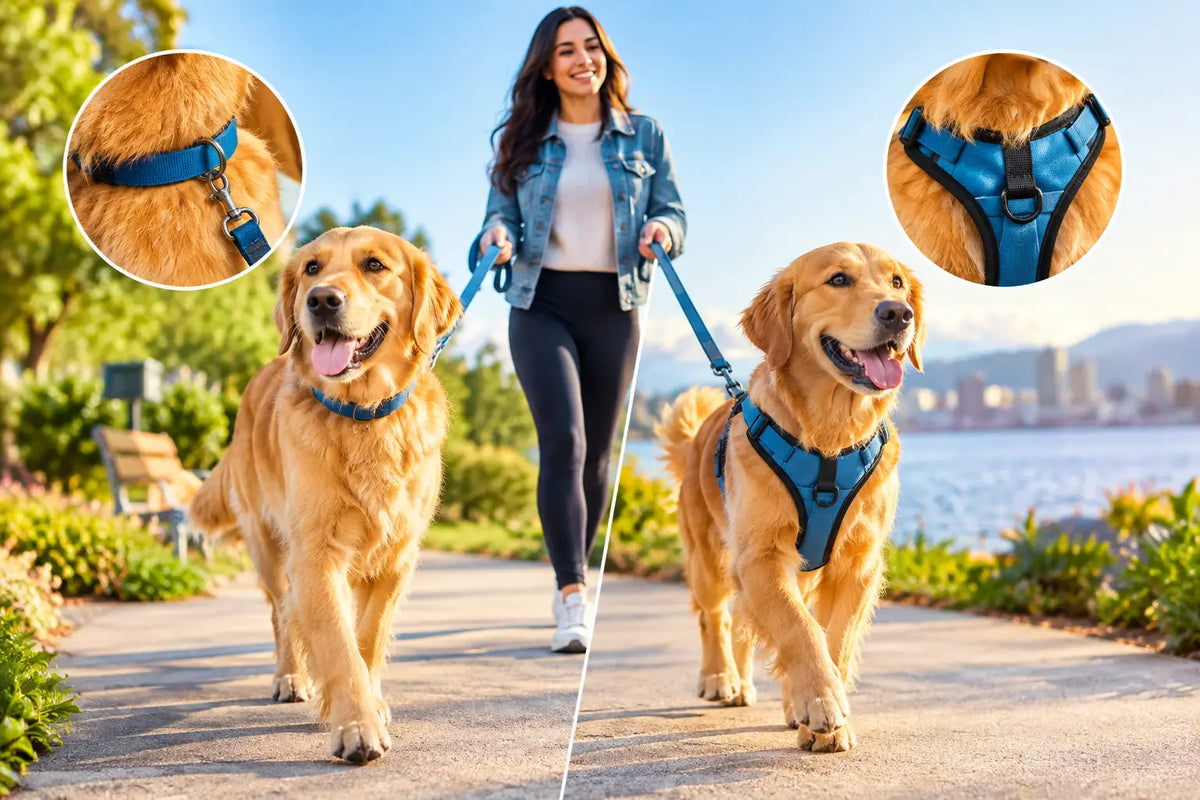 Collar Versus Harness Safety for Everyday Walks