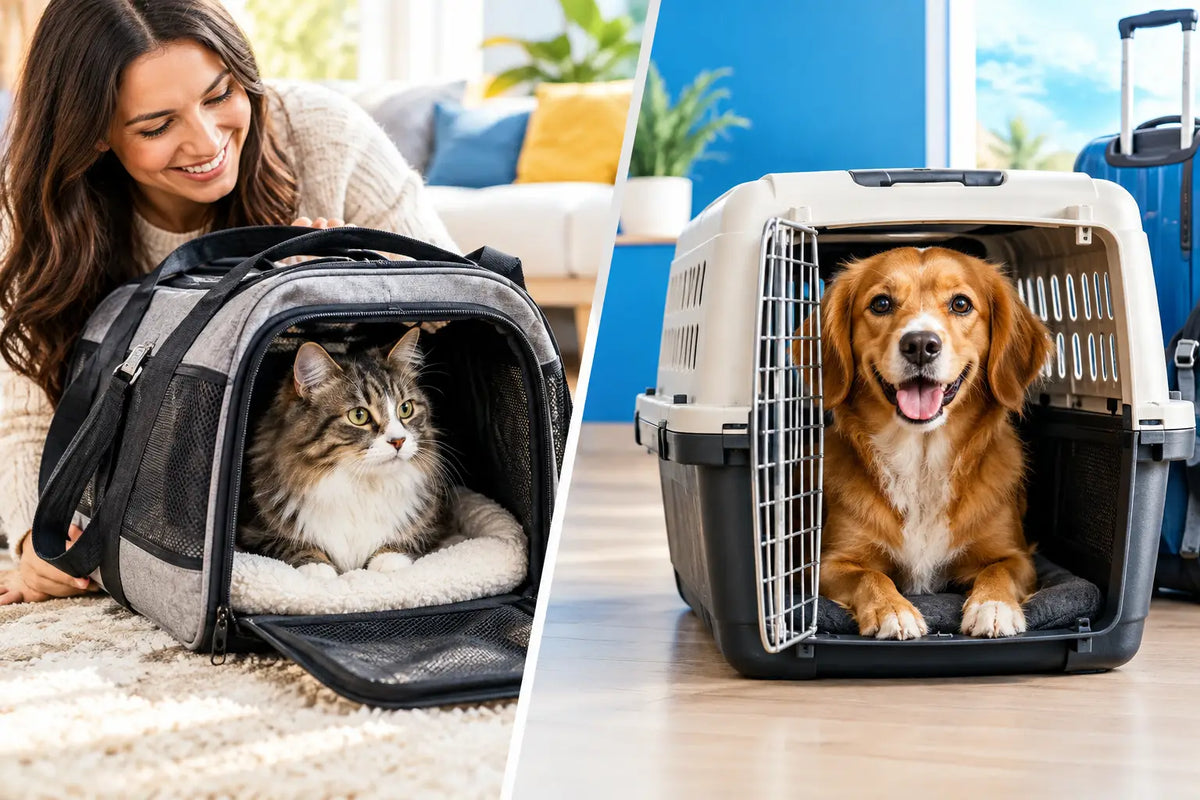 Soft Versus Hard Carriers: Which Fits Your Pet?
