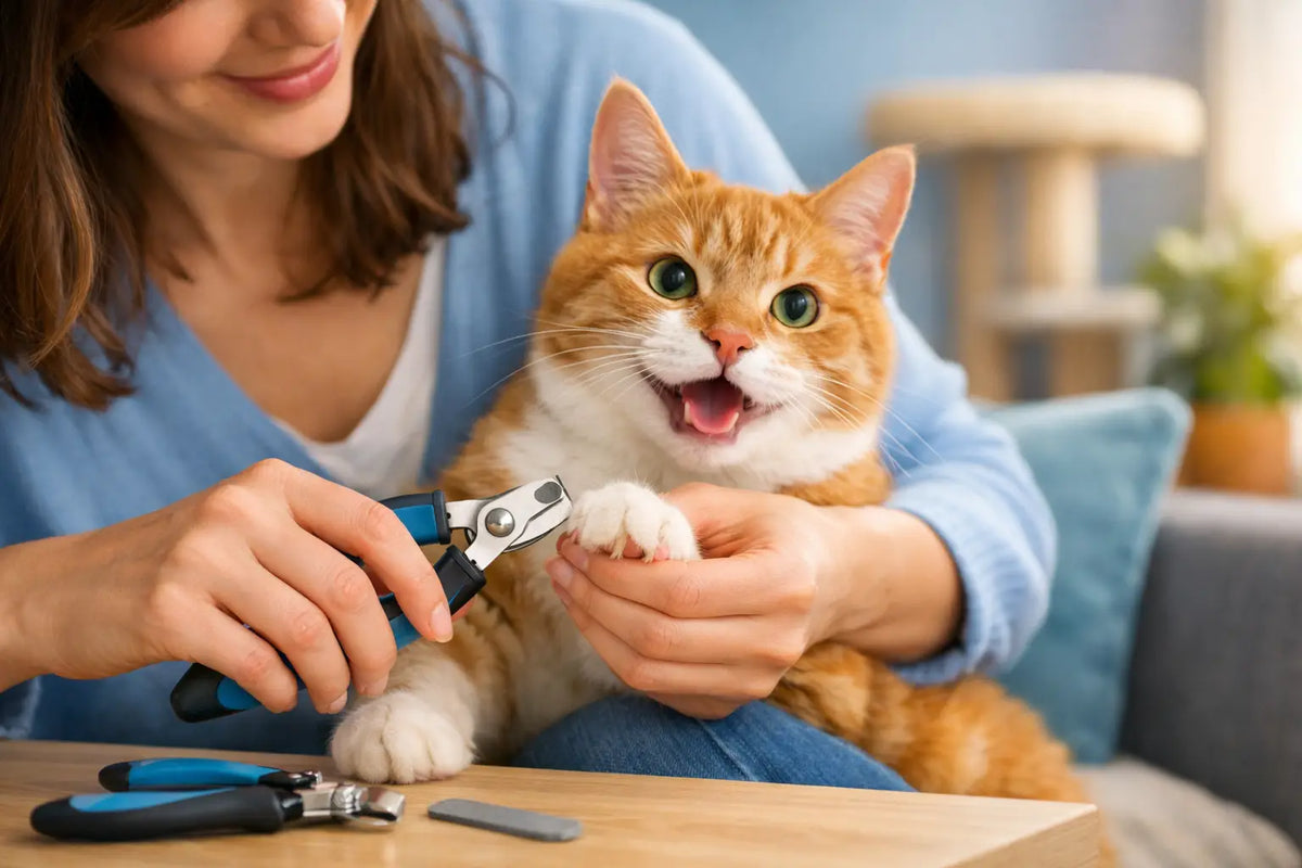 How to Trim Cat Nails Without the Stress