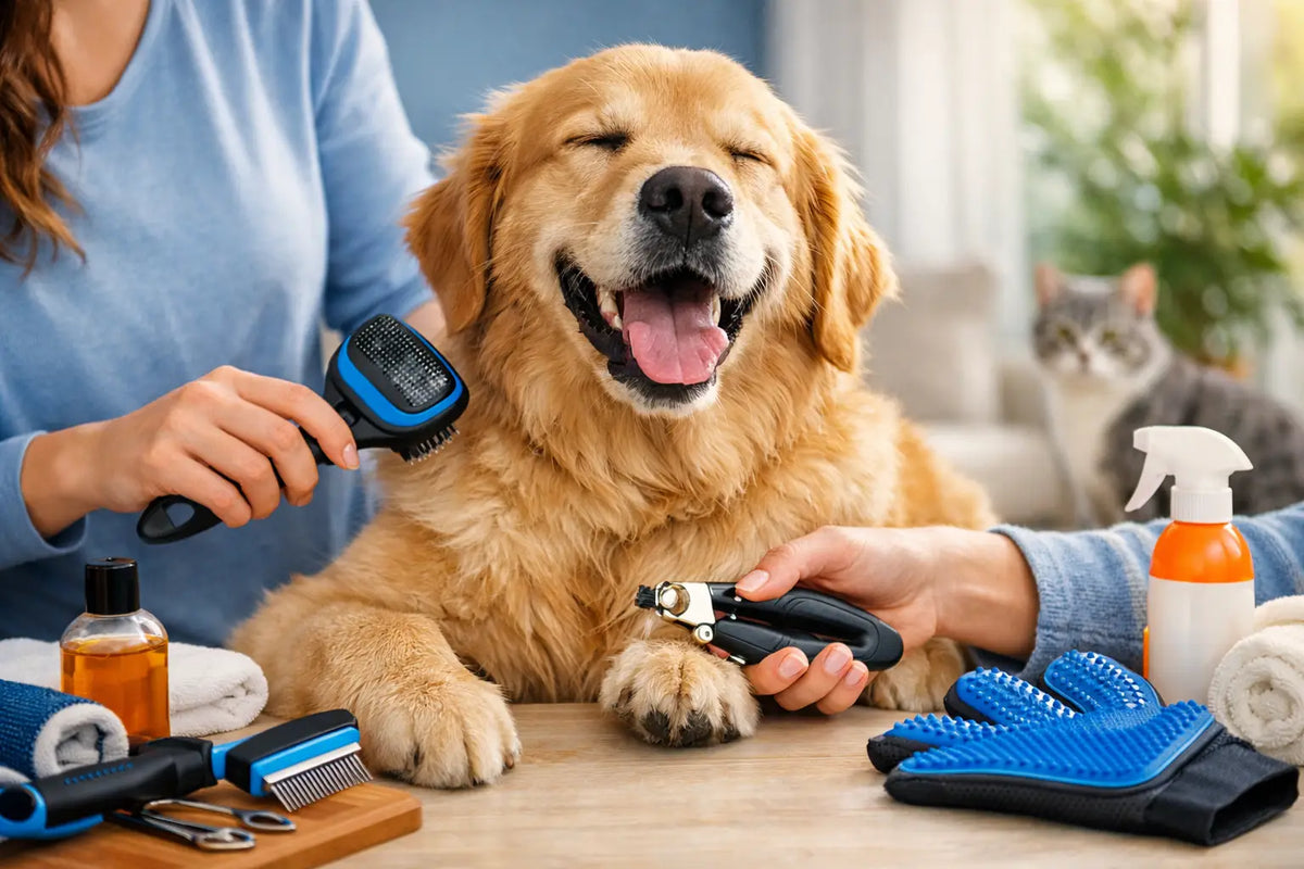 Best Pet Grooming Tools for Easy Home Care