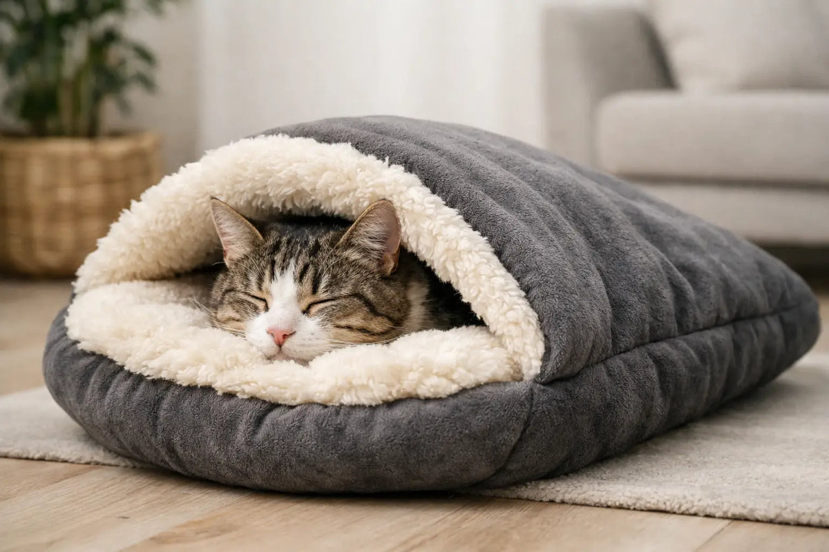 Cat Sleeping Bag Bed: Is It Right for Your Cat?