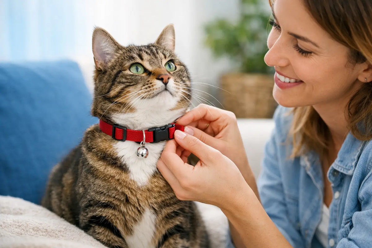 Cat Collar Fitting for a Safe, Comfy Fit