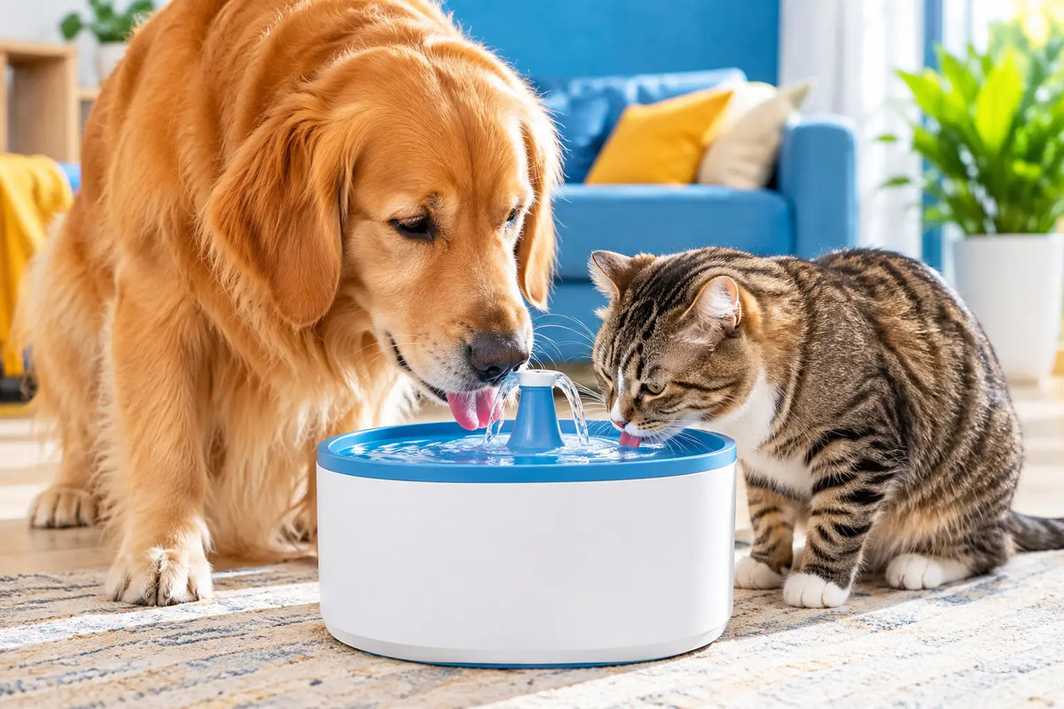 Do Pet Water Dispensers Help Cats and Dogs Drink?