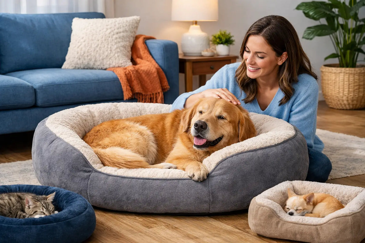 Dog Bed Size Guide for a Cozy, Comfy Fit