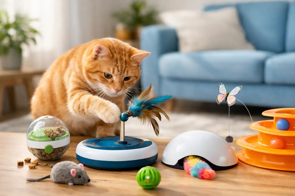 Cat Toys for Solo Play That Keep Cats Happy